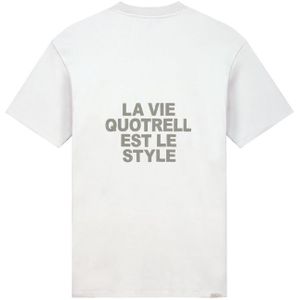 Quotrell La Vie T-Shirt - Cement/Concrete XXL