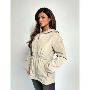 Airforce Women Hooded Jacket - Cement