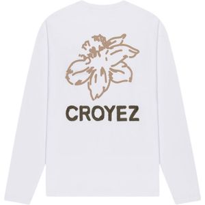 Croyez - Gardener - Longsleeve T-Shirt - Wit