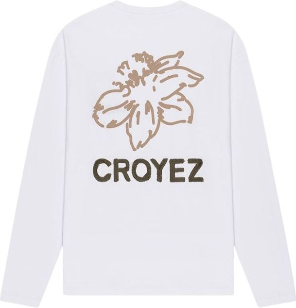 Croyez - Gardener - Longsleeve T-Shirt - Wit