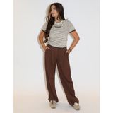 Reinders - Marijn Pantalon - Bruin - Katoen en Polyester