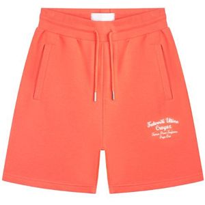 Croyez Fraternité Shorts - Coral/White L