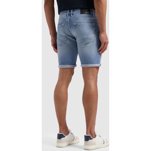 The Steve Skinny Fit Shorts - Denim Light Blue 36