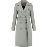 Nikkie Aruba Coat - Light Grey Melange