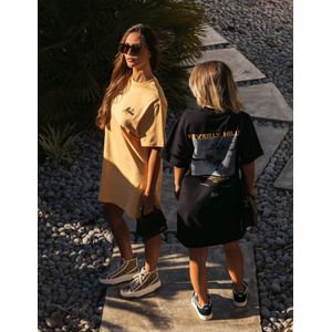 Malelions Women Beverly Hills T-Shirt Dress - Black M