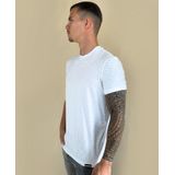 Dsquared2 - All Over Logo T-Shirt - Wit - T-shirt