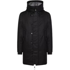 Peuterey Kasa Sl 00 Fur Parka - Zwart