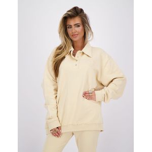 Reinders Polo Sweater - Creme