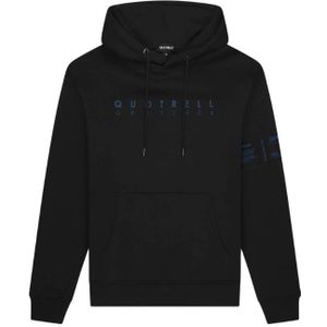 Quotrell Omega Hoodie - Black/Cobalt XL