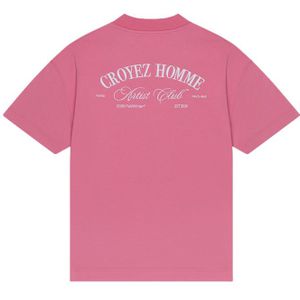 Croyez Artist Club T-Shirt - Pink XXL