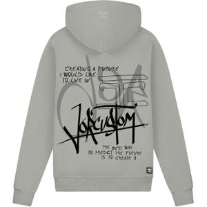JorCustom Women Future Slim Fit Hoodie - Glacier Grey XS