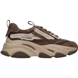 Steve Madden - Possession-E - Sneakers - Ground Coffee Suede
