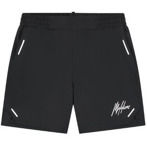 Malelions Sport Padel Pique Shorts - Black XS