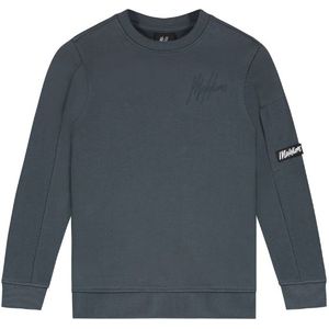 Malelions Kids Pocket Crewneck - Dark Slate