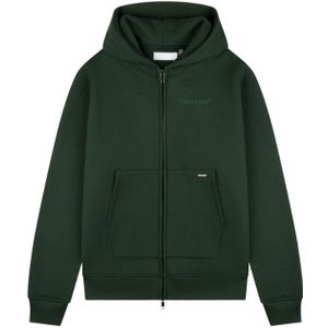 Croyez Basic Zip Hoodie - Dark Green L