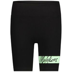 Malelions Women Captain Bikershort - Black/Mint XS