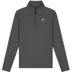 Malelions Sport Ace Quarter Zip - Charcoal XS