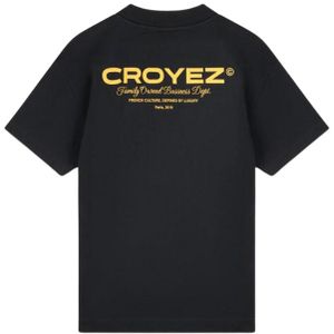 Croyez Family Owned Business T-Shirt - Black/Yellow XL