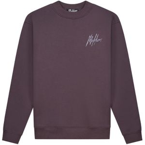 Malelions Signature Drip Sweater - Mulch Brown XS