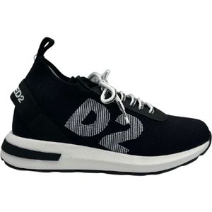Dsquared2 Shoes Speedster Sneakers Lace Up - Black/white 38