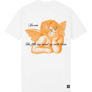 JorCustom KD25 Angel Slim Fit Tee - White XS