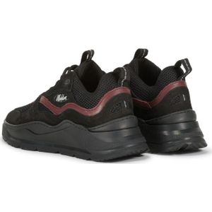 Malelions Mesh Runner - Black/Cherry 46