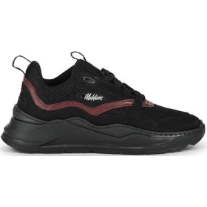 Malelions Mesh Runner - Black/Cherry 41