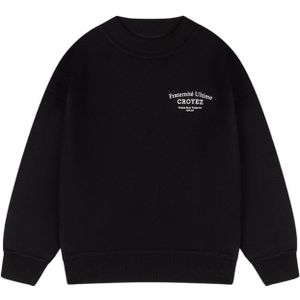 Croyez Mini Fraternitè Sweater - Black 3/4 YRS