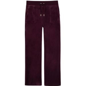 Juicy Couture - Del Ray - Broek - Wijnrood - Fluweel/Nicky Velours