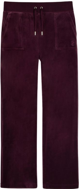 Juicy Couture - Del Ray - Broek - Wijnrood - Fluweel/Nicky Velours