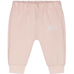 Malelions Baby Signature Sweatpants - Light Pink 0-3M
