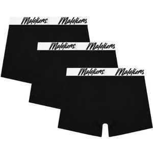 Malelions Men Boxer 3-Pack - Black/white XL