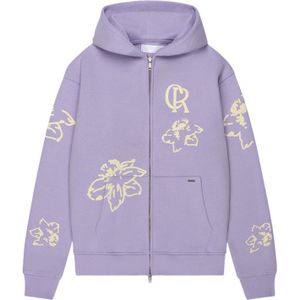 Croyez Flower Zip-Hoodie - Lilac XS