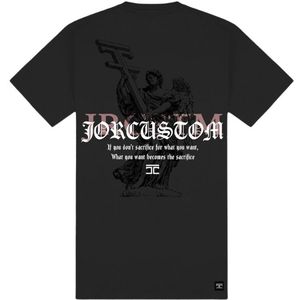 JorCustom Sacrifice Slim Fit T-Shirt - Grey S