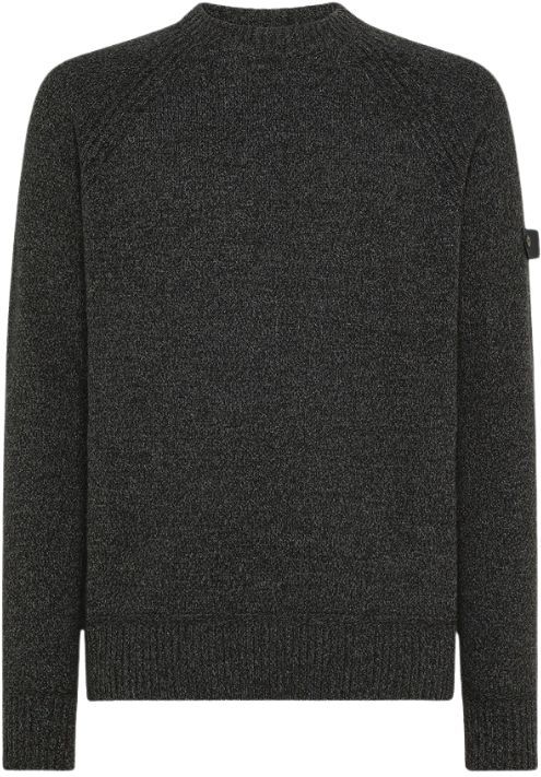 Peuterey - Itokawa 03 - Trui - Zwart - Wolmix Mouliné