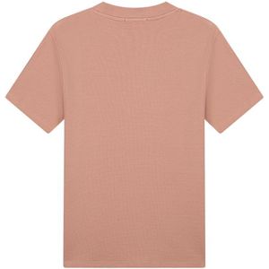 Malelions Signature Waffle T-Shirt - Light Mauve XXL