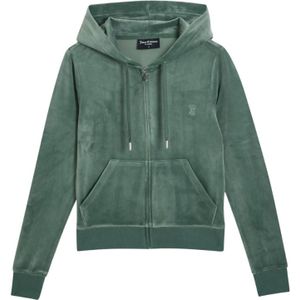 Juicy Couture Sweatvest 'ROBERTSON'  olijfgroen