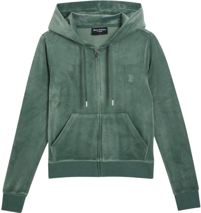 Juicy Couture Sweatvest 'ROBERTSON'  olijfgroen