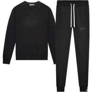 Malelions Essentials Roundneck Combi-Set - Black