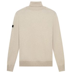 Malelions Knit Turtleneck - Taupe M