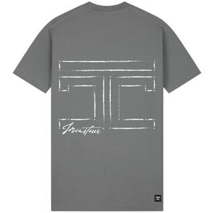 JorCustom Outline Slim Fit T-Shirt - Antracite XS