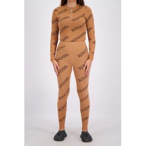Reinders Pants All Over Print - Almond