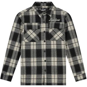 Malelions Kids Hollywood Flannel - Black White 6-116