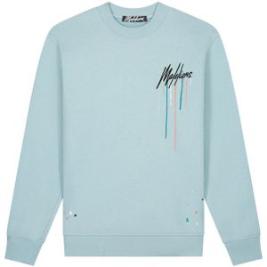 Malelions Painter Sweater - Light Blue XL