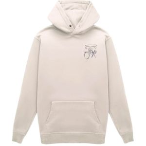 JorCustom Future Slim Fit Hoodie - Off White XL