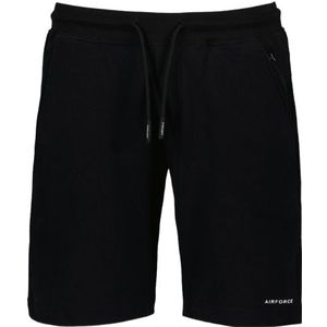 Airforce Short Sweat Pants - True Black
