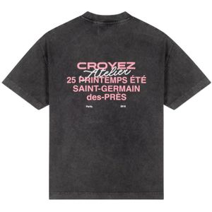 Croyez Women Printemps T-Shirt - Acid Wash XS