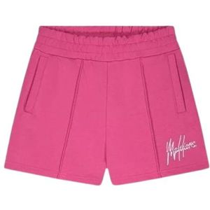 Malelions Women Kiki Shorts - Hot Pink/Light Pink XXL