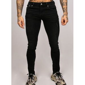 2LEGARE Noah Stretch Jeans - Zwart 25