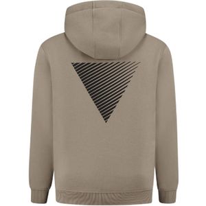 Pure Path Essential Logo Hoodie - Taupe